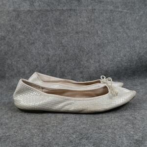 American Eagle Shoes Womens 10 Ballet Flats Slip On Casual Round Toe Bow Classic